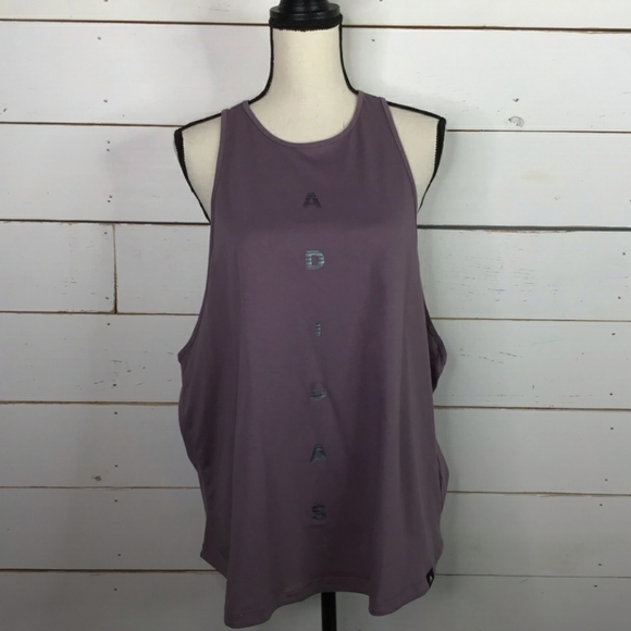 adidas Tops - NWT adidas Racerback Tank Active Metallic Graphic